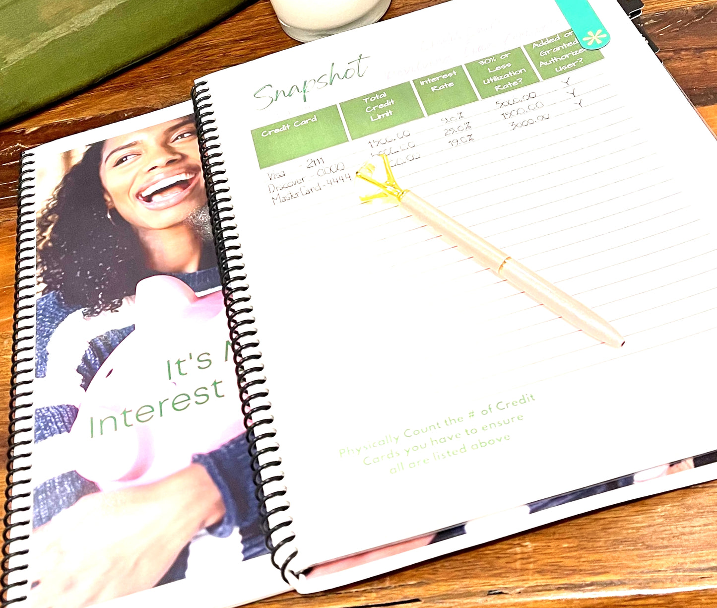 Digital  Download -   It's My Interest Planner